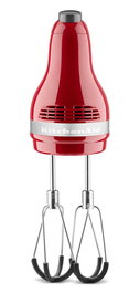 KitchenAid 5KHM6118 EER Batteuse-mélangeuse 6 vitesses avec batteurs flexibles - Rouge